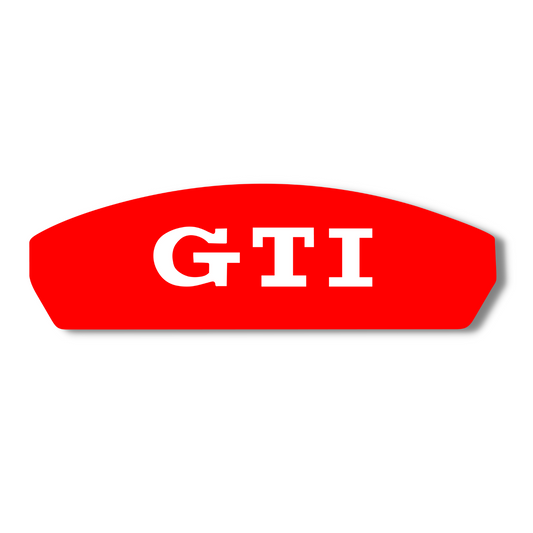 Golf GTI brake caliper stickers