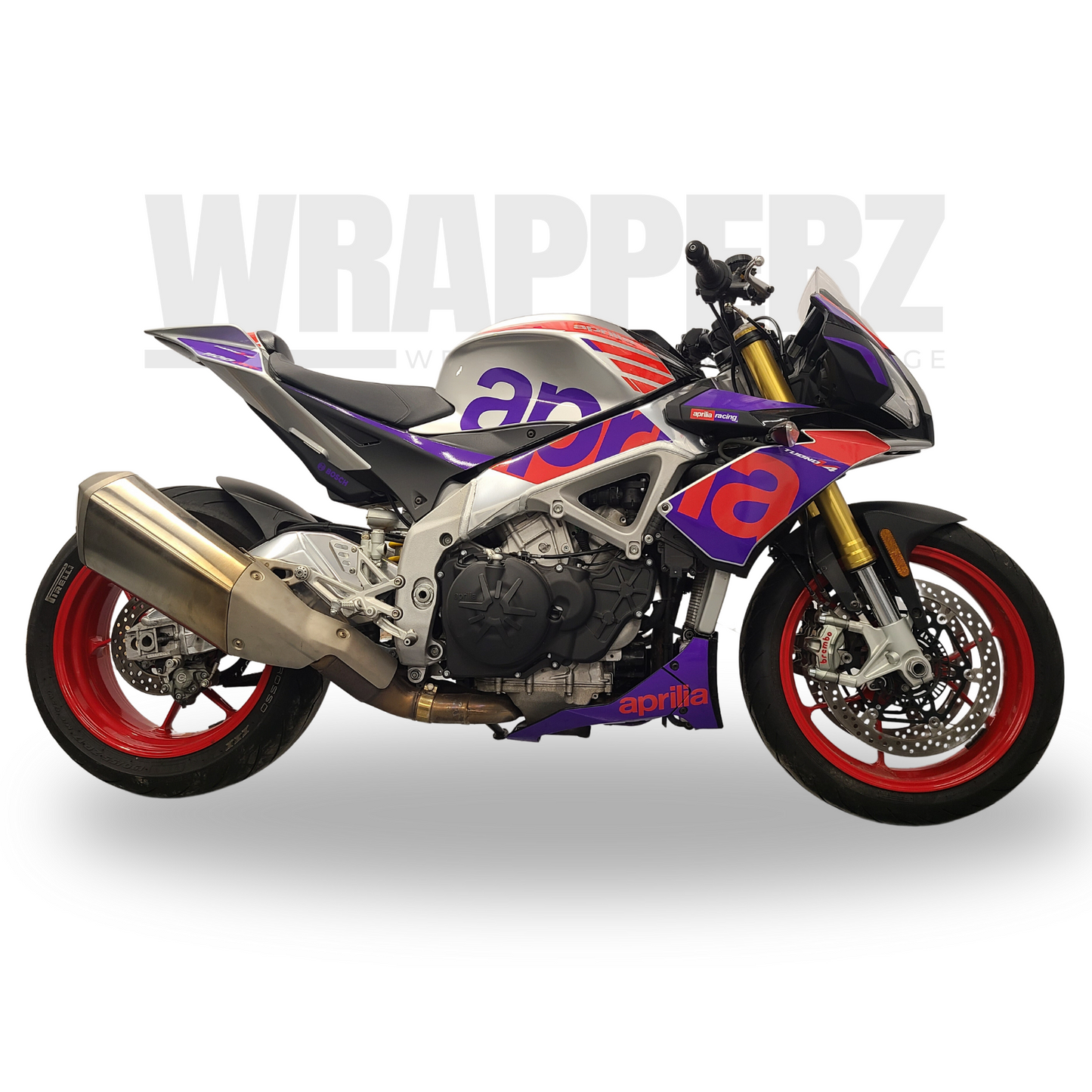 kit graphique pour Aprilia Tuono v4 1100 rr (Côtés)