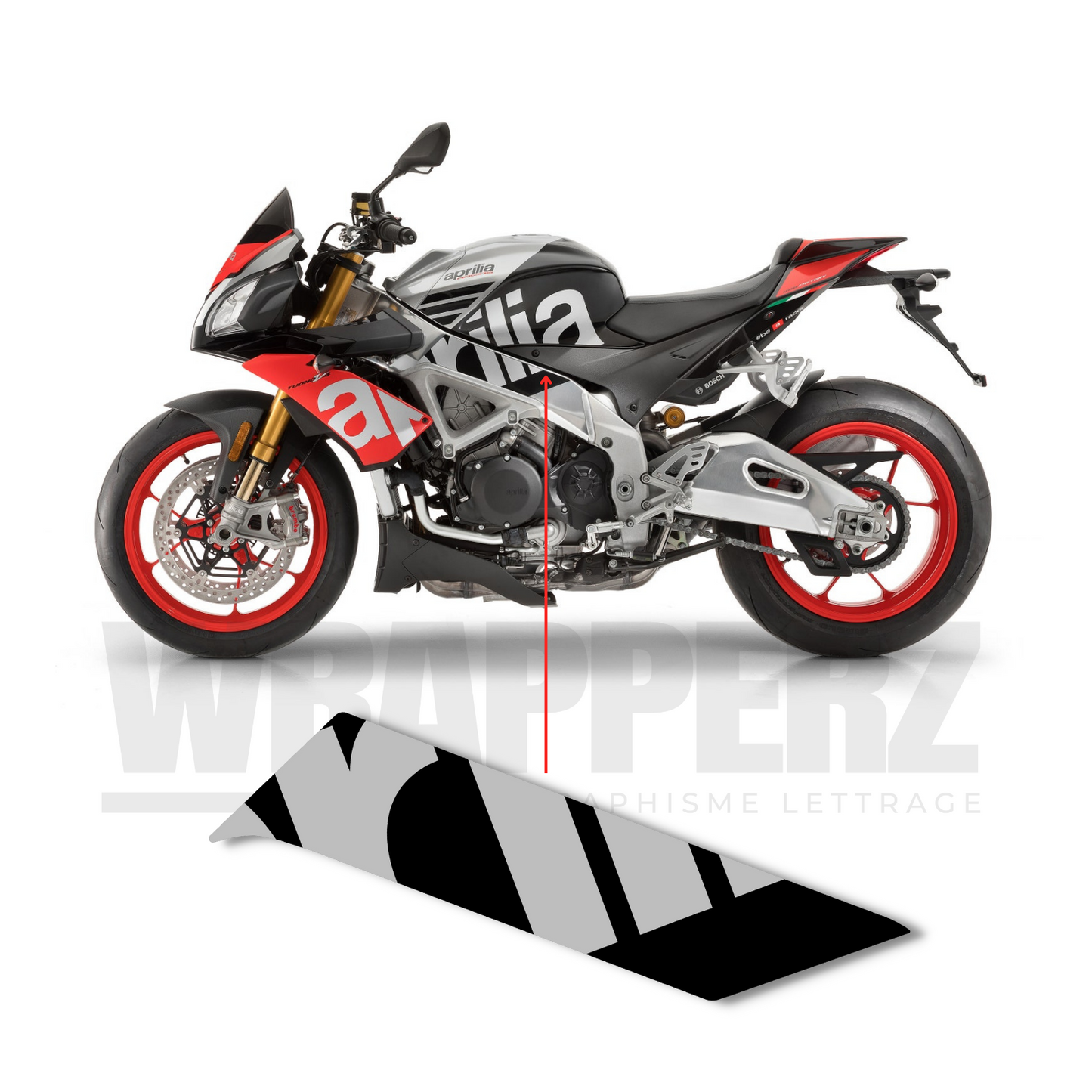 graphics kit for Aprilia Tuono v4 1100 rr (Frame)