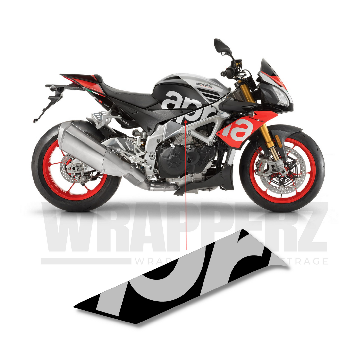 graphics kit for Aprilia Tuono v4 1100 rr (Frame)