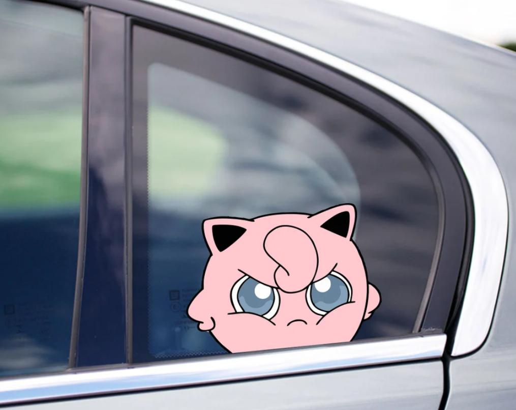 Peekers Peekaboo - Jigglypuff Pokemon Jigglypuff