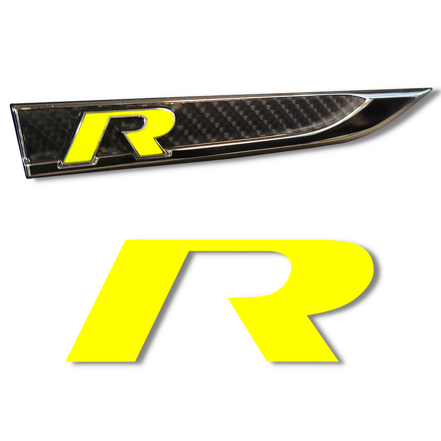 Autocollant pour logo de côté de Golf R (R)